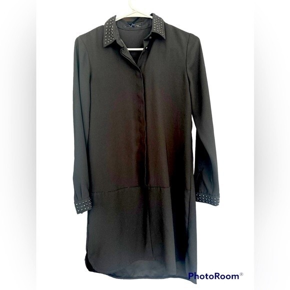 Madewell Dresses & Skirts - MADE WELL Black Shirt / Polyester Size XS.  Very Soft and Elegant Fabric.